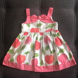 🍑 Gymboree Peach Baby Girl Dress Size 3-6 Months
